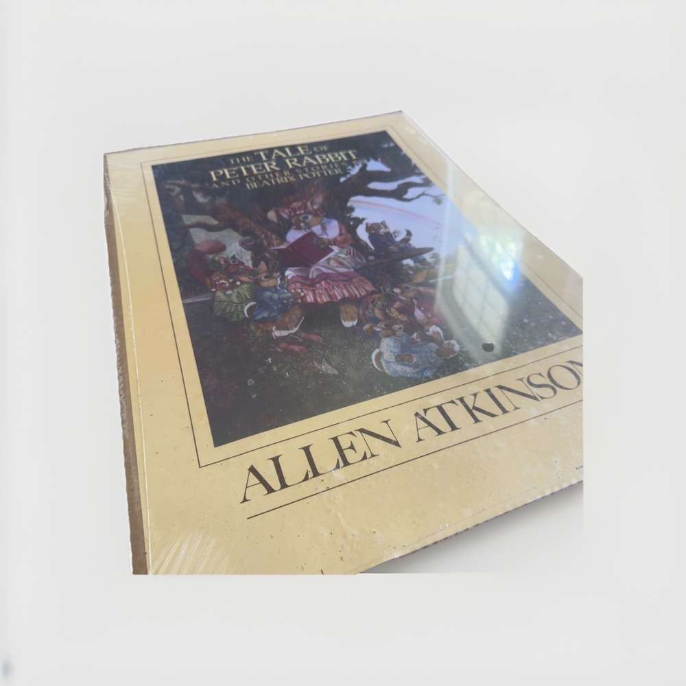 1982 Sealed Beatrix‎ Potter Tale of Peter Rabbit Poster NEW Allen Atkinson Art - Picture 3 of 6